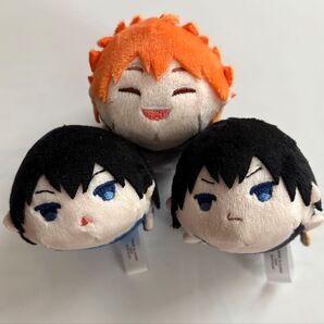ハイキューもちもちマスコットWA もちマス ぬいぐるみ 3個セット 日向翔陽 影山飛雄