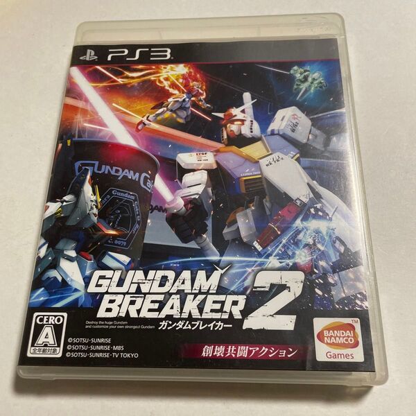 PS3 ガンダムブレイカー2 ゲームソフト プレイステーション3