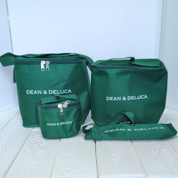 DEAN&DELUCA 保冷バッグ 4点セット グリーン