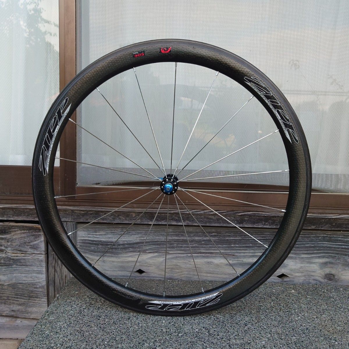 ZIPP FIRECREST前輪202 後輪303カーボンホイール チューブラーシマノ