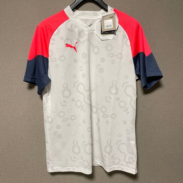PUMA プーマ 半袖 Tシャツ ドライセル 速乾 メンズ XXL サッカー ユニフォーム