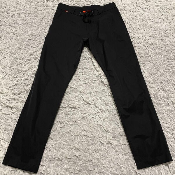 MAMMUT マムート パンツ 黒 ブラック 長ズボン メンズ S/M ストレッチ 薄手 1022-01940 ボトムス ベルト