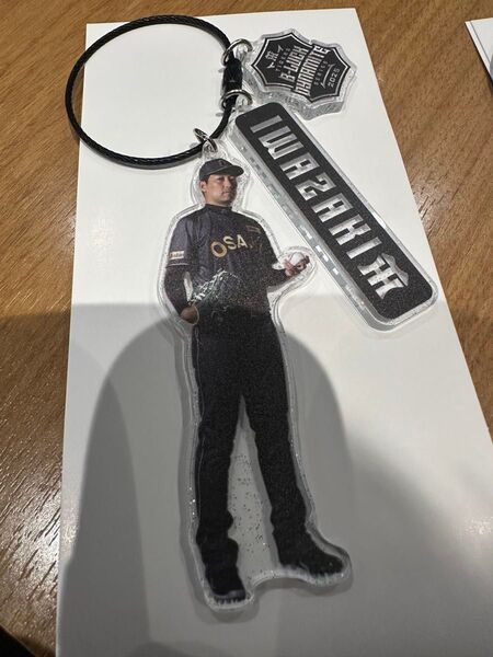 阪神百貨店限定 シークレットワイヤーリングアクリルキーホルダー 岩崎優