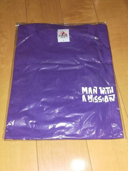 未使用送料込 MAN WITH A MISSION/マンウィズ フジロック2024限定Tシャツ Lサイズ