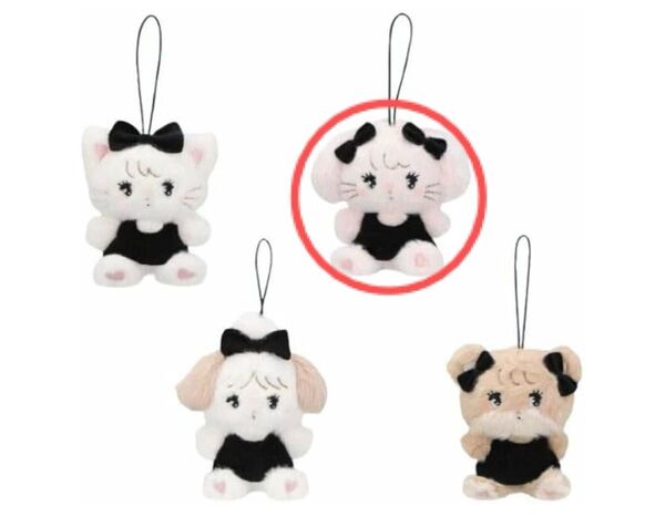 mikko characters BLACK RIBBON マスコット キャミー