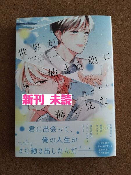 新刊未読◆世界が始まる朝に海を見た◆泡山わわ