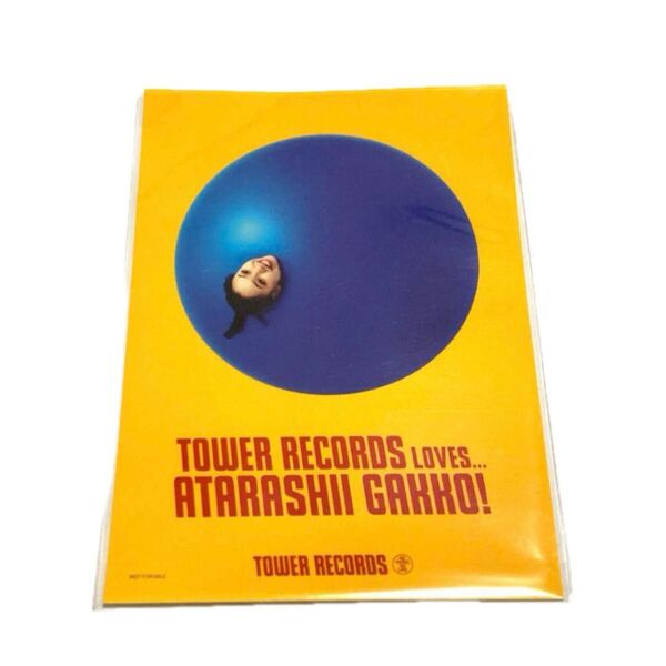 RIN【新品】新しい学校のリーダーズ「新しい学校のすゝめ」 タワレコ特典ステッカー シール