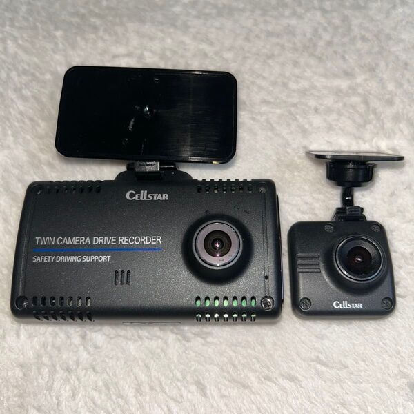 セルスター CELLSTAR ドライブレコーダー 前後2カメラ CS-91FH