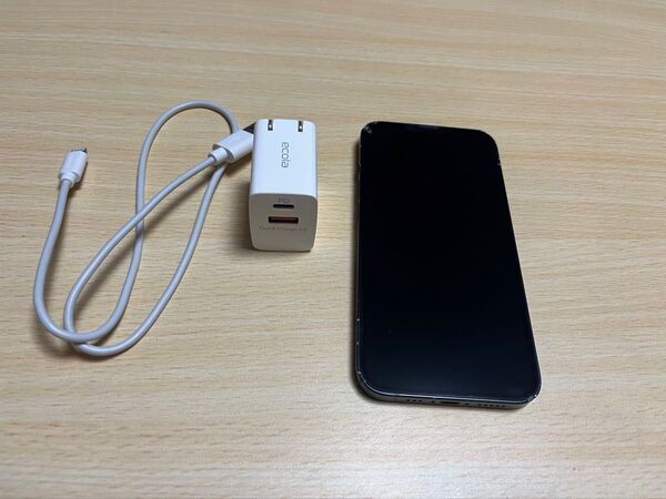 iPhone 13 SIMフリー128GB 割れありバッテリー79%おまけ付き