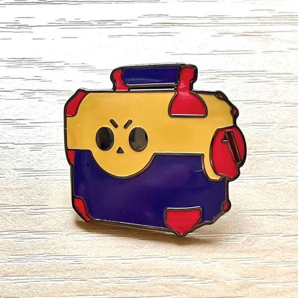 ブロスタ メガボックス ピンバッジ brawlstars