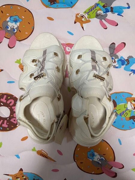 【新品】Ange Charme スポーツサンダル 辻希美 しまむら LLサイズ