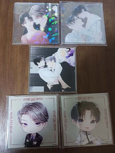αの花嫁/Ωの花燭コラボカフェ LΩVE CαGE アクリルコースターセット