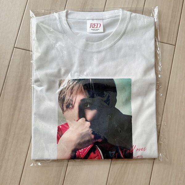 山田涼介サイズのTシャツ Ryosuke Yamada 2025 RED