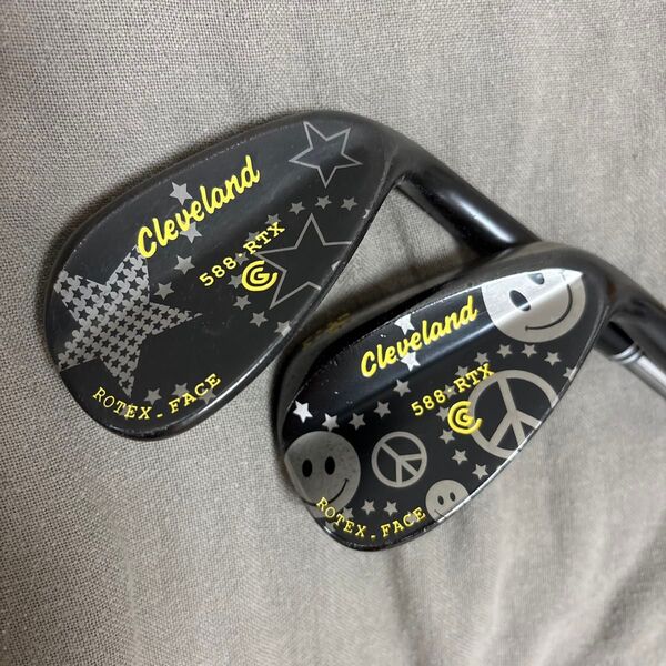 かわいい♪Cleveland 588 RTXウェッジ 52度 56度