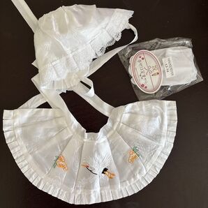 お宮参り フードセット 帽子 スタイ 足袋 3点セット