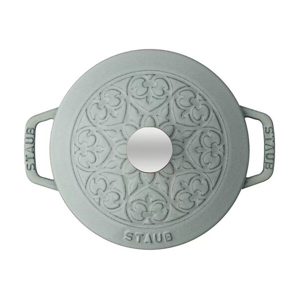 新品未使用 ストウブ WA-NABE フレンチオーブン Lily 16cm STAUB 両手鍋