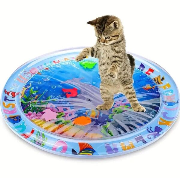 ペット用 ウォーターマット ウォーターベッド 犬 猫 ネコ ねこ 円形