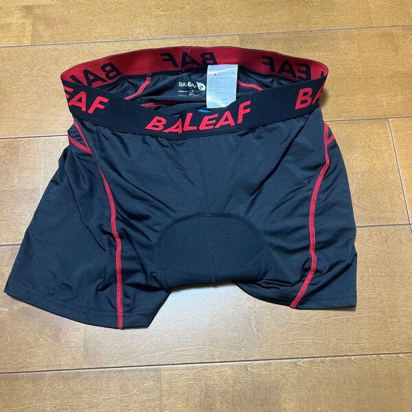 BALEAF 2XL ブラック レッド サイクルインナーパンツ