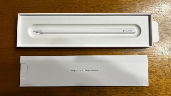 Apple Pencil Pro MX2D3ZA/A モデルA2538◆開封ペアリングのみほぼ未使用◆