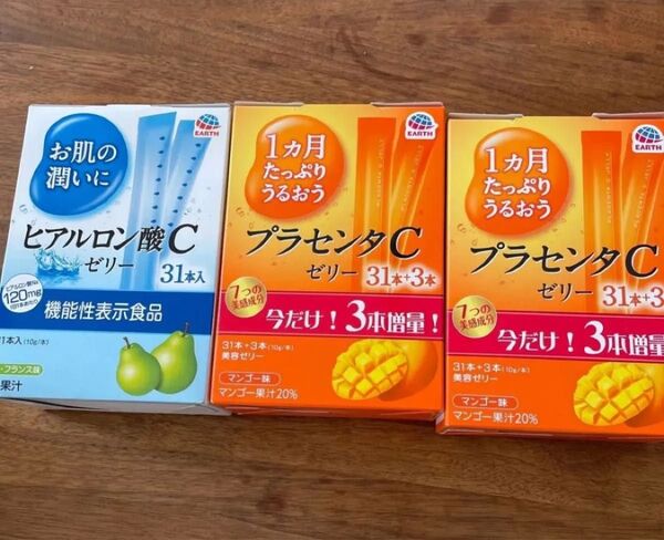 アース製薬 プラセンタCゼリー マンゴー味 美容