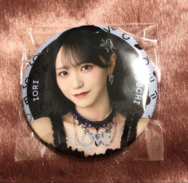 野口衣織 缶バッジ 黒衣装 アリーナツアー イコラブ =LOVE