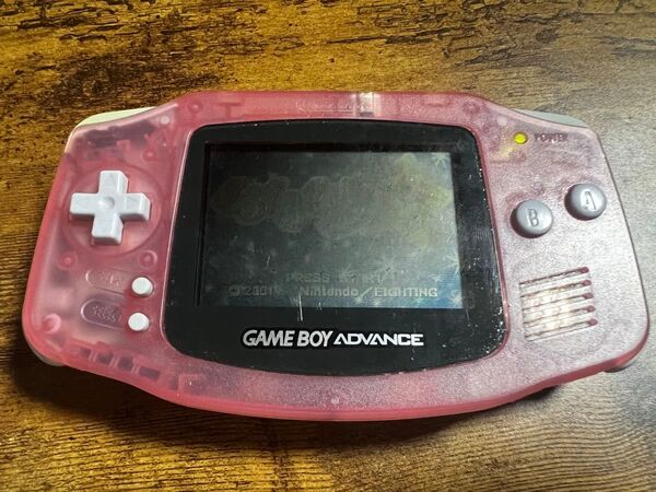 ゲームボーイアドバンス ミルキーピンク
