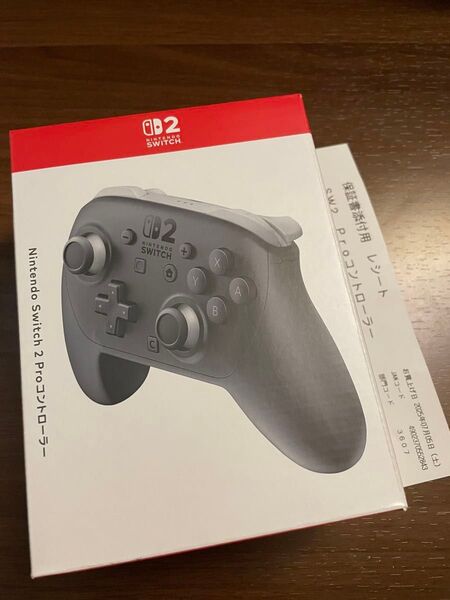【保証用レシート同封】Nintendo Switch 2 Proコントローラー
