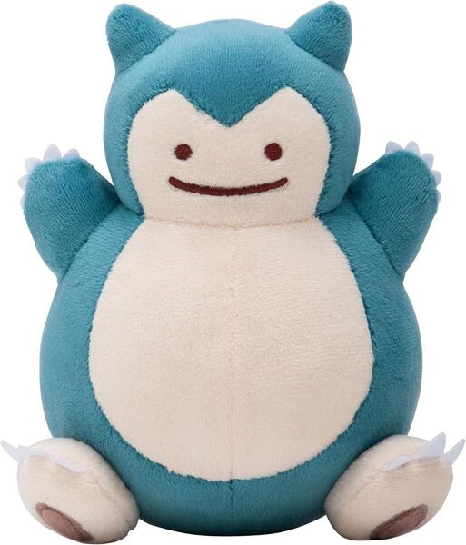 へんしん! メタモン カビゴン ポケモンセンターオリジナル ぬいぐるみ