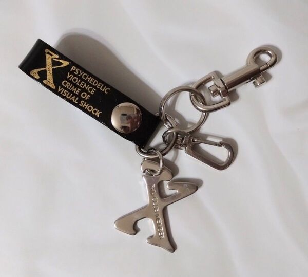 XJAPAN ファンクラブ 入会特典 キーホルダー キーリング