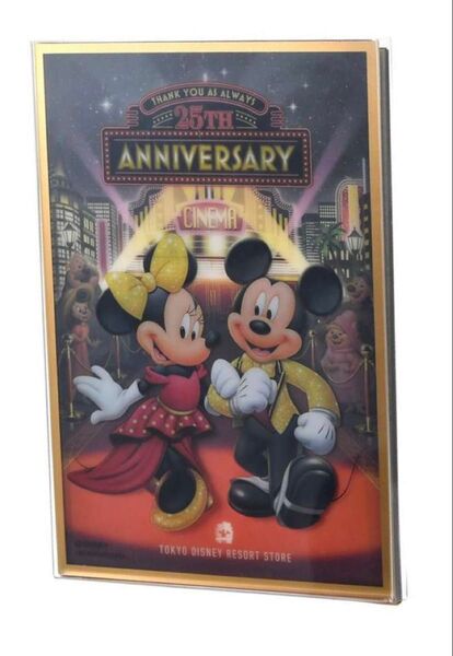 ディズニーストア ポストカード 25周年
