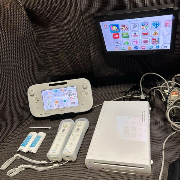Wii U 本体32GB F695.M114 WiiパーティU・スーパーマリオブラザーズU内蔵