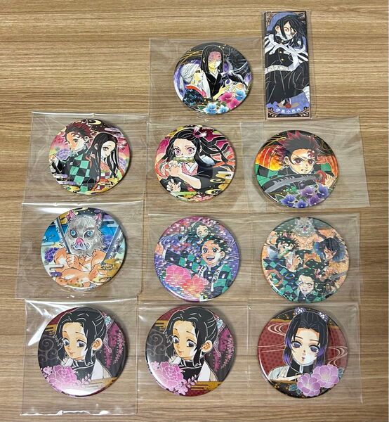 鬼滅の刃 原作缶バッジ 第1弾 第2弾 第3弾 第4弾 炭治郎 禰豆子 しのぶ 伊之助 小芭内 御館様 あまね バラ売り◎