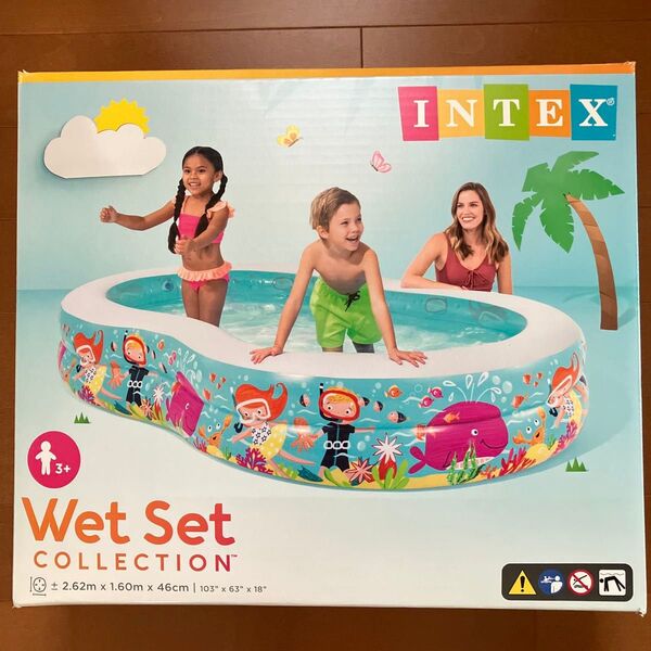 インテックス (INTEX) スイムセンター シュノーケル ファンプール ファミリープール 水遊び 56490NP コストコ
