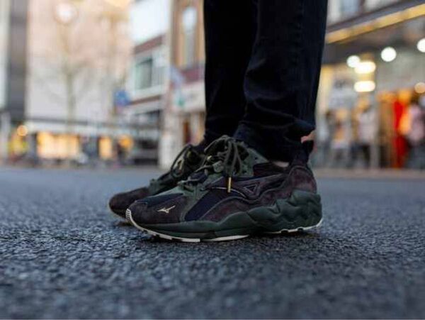 MIZUNO ウェーブライダー 1 WAVE RIDER 1 ミズノ ワイルド ノルディック パック olive オリーブ