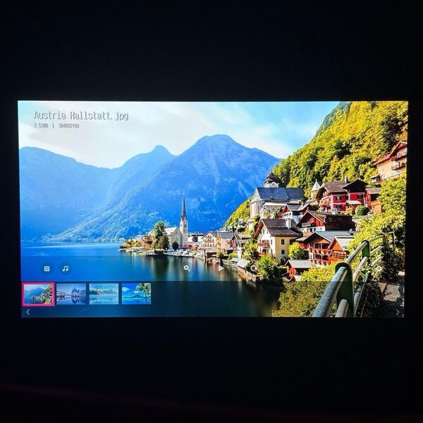 LG OLED65C7P 4K有機ELテレビ 65インチ 使用時間2,000時間弱