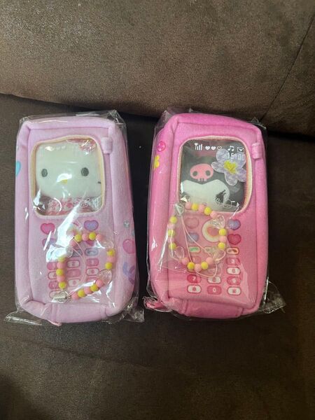 限定品 サンリオ キティ クロミ 選んでガラケーポーチ マスコット セット 生産終了