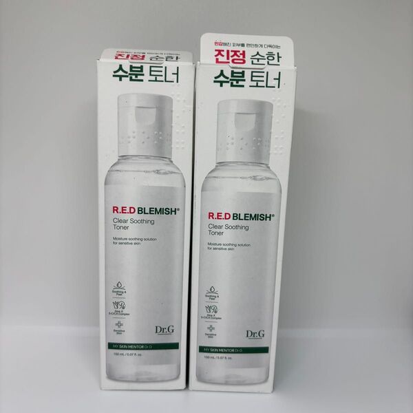 Dr.G レッドブレミッシュクリアスージングトナー 150ml 2点セット