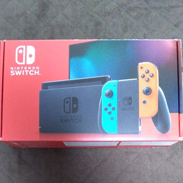 Nintendo Switch 本体 Joy-Con ネオンブルー/ネオンレッド 中古品