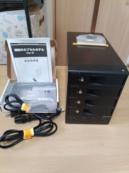 センチュリー 裸族のカプセルホテル Ver.2 CRCH35U3IS2 AC劣化