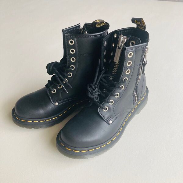 Dr.Martensドクターマーチン 1460 Twin Zip ツインジップ 8ホール ブーツ 黒