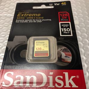 SanDisk エクストリーム SDカード 128GB 新品未開封