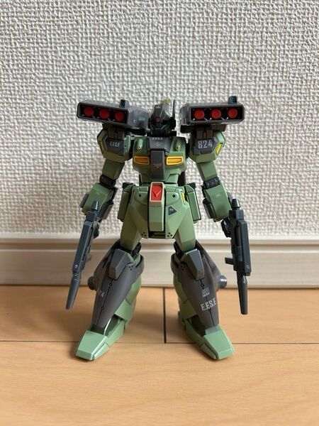HGUC 1/144「スタークジェガン」中古 箱無・組立・部分塗装・墨入・シール貼済 現状品ジャンク品扱い