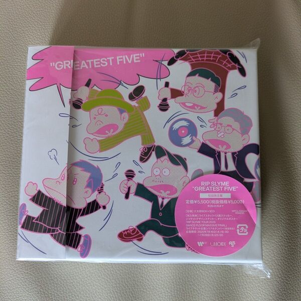 初回限定盤 リップスライム GREATEST FIVE 美品 CD