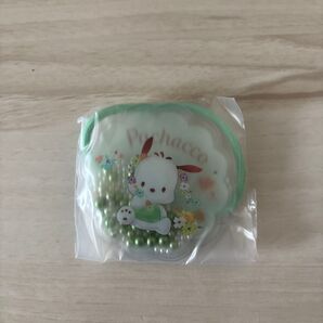 ポチャッコ 水彩花柄ヘアアクセサリー ガチャガチャ サンリオ アイプリ すばる