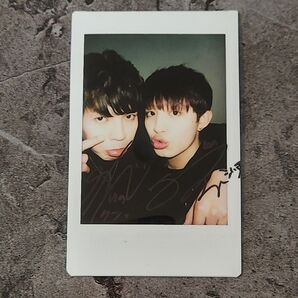 UP10TION ジヌ&クン サイン入りチェキ