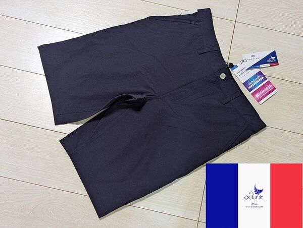 CLUNK GOLF クランクゴルフ 春夏 ハーフパンツ メンズ XL ネイビー 紺 短パン ショートパンツ 吸汗速乾 ストレッチ