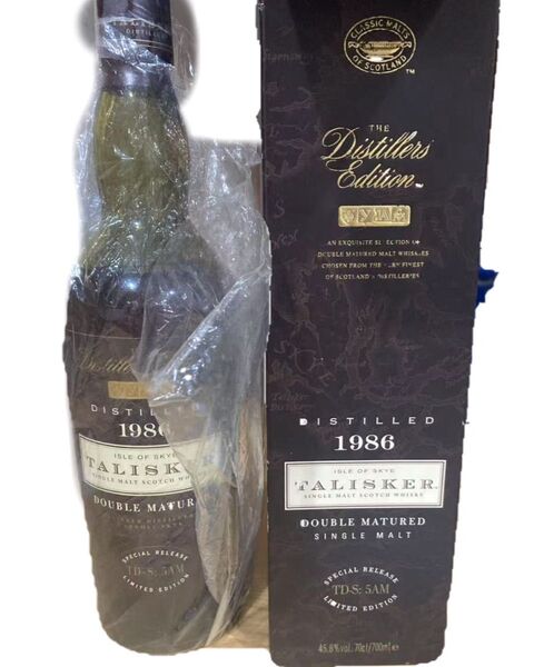 TALISKER タリスカー ダブルマチュアード 1986 ディスティラリーズ エディション