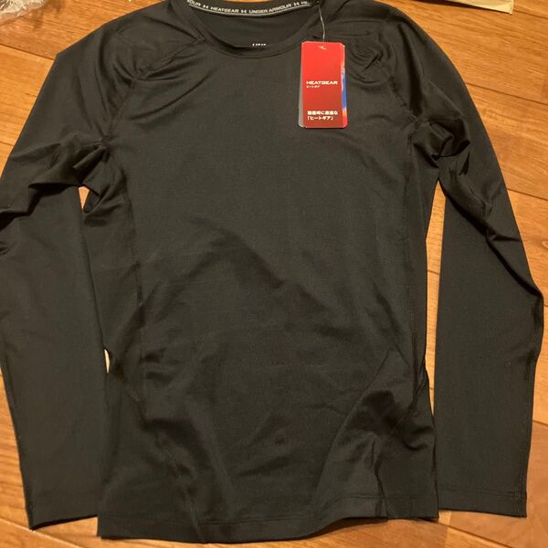 Lサイズ コンプレッション インナーシャツ 長袖 メンズ アンダーアーマー UNDER ARMOUR ヒートギア/スポーツウェア