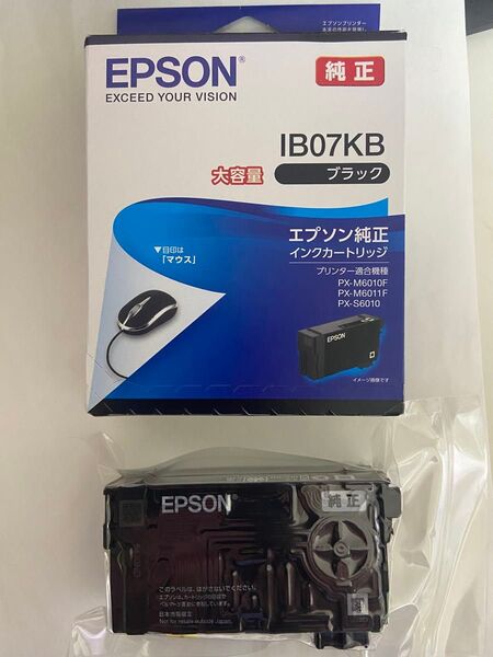 EPSON 純正インクカートリッジ IB07KB ブラック 未使用