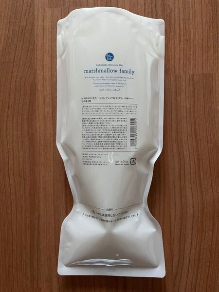 ばぶばぶモイスチャージェル マシュマロ ファミリー 詰替用 600ml